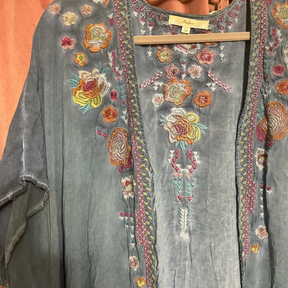 Andree By Unit Bohemian Kimono - Picture 3 of 5